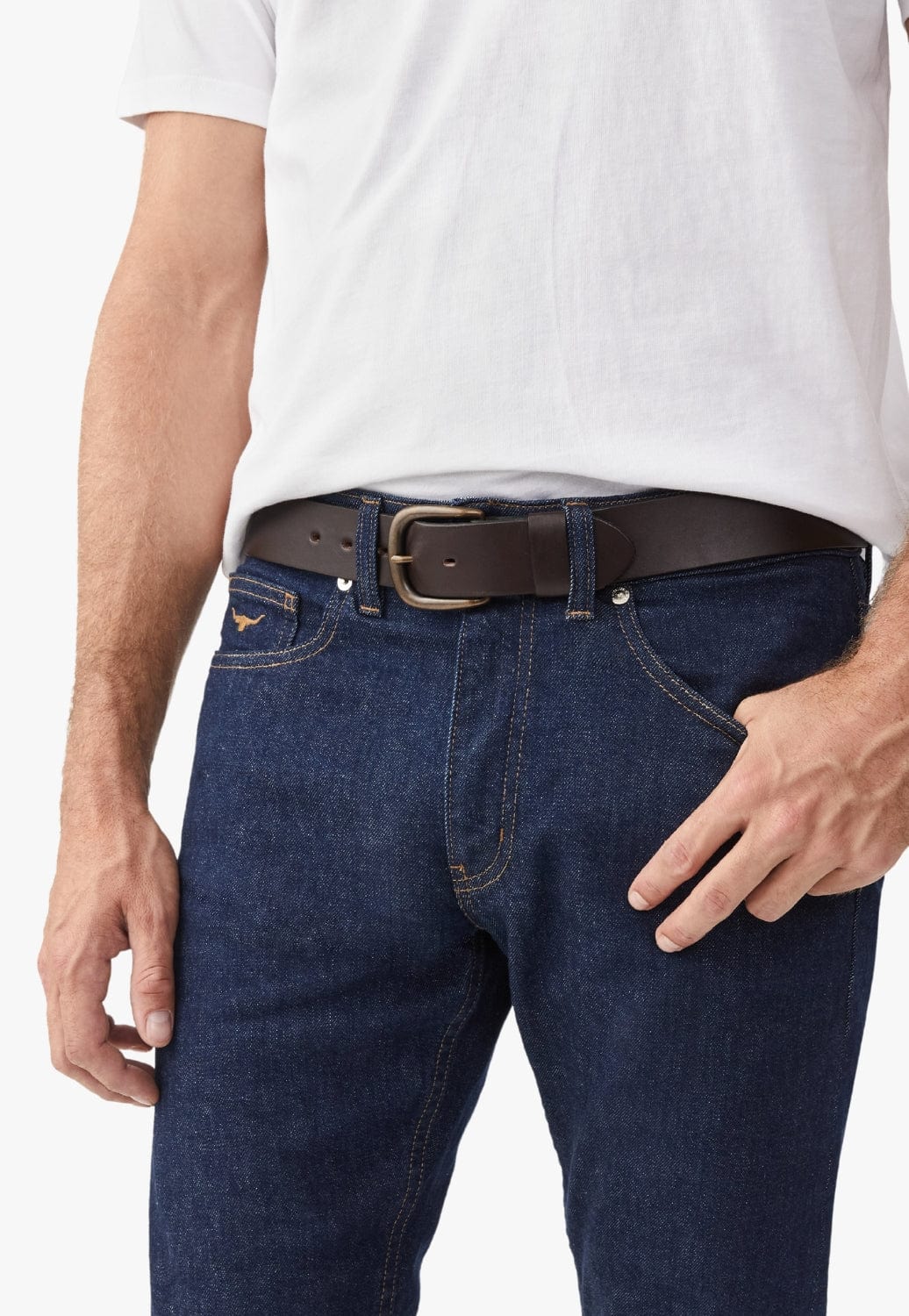 R.M. Williams CLOTHING-Mens Belts & Braces RM Williams Mens Traditional Belt