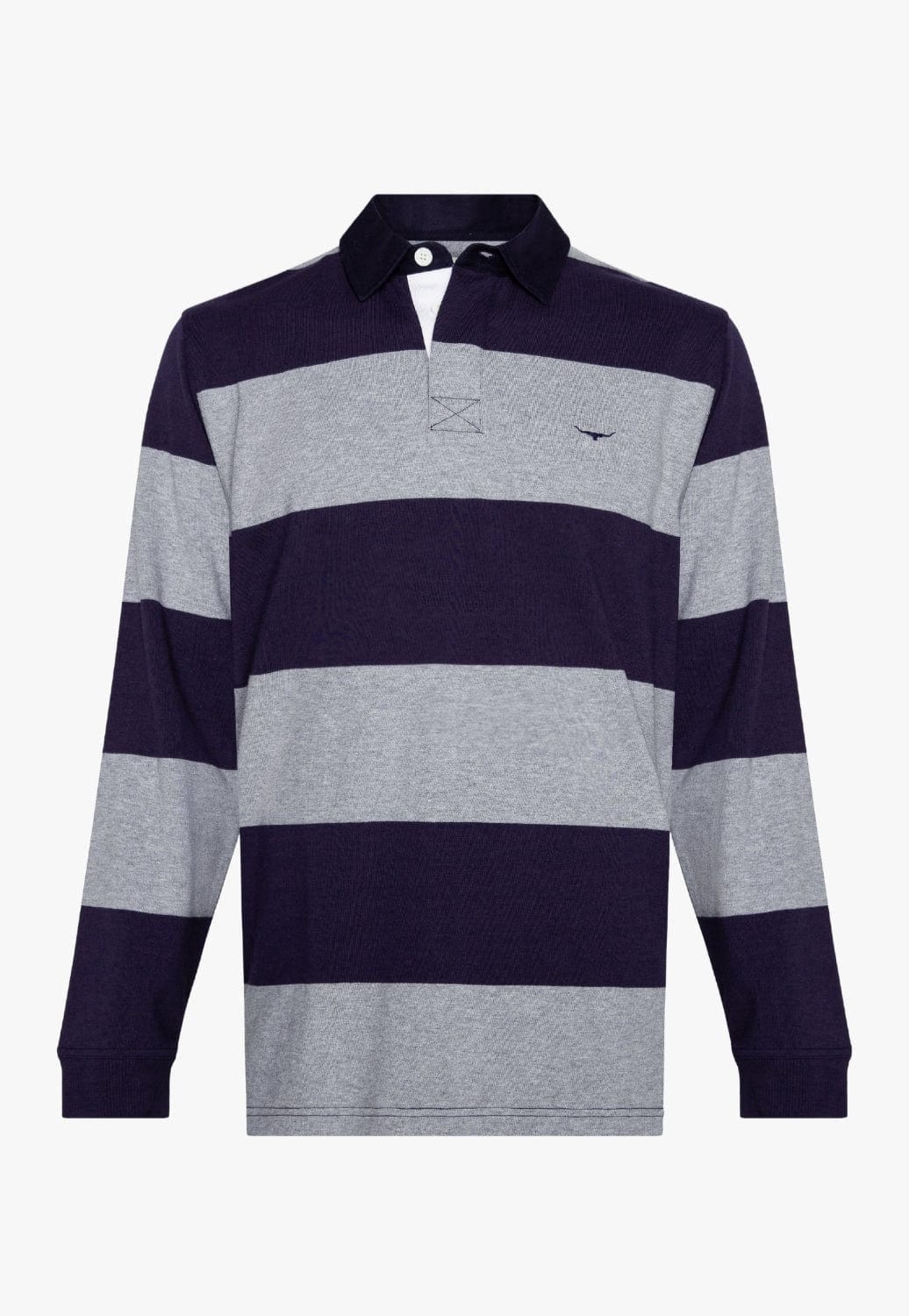 R.M. Williams CLOTHING-Mens Jerseys RM Williams Mens Tweedale Rugby