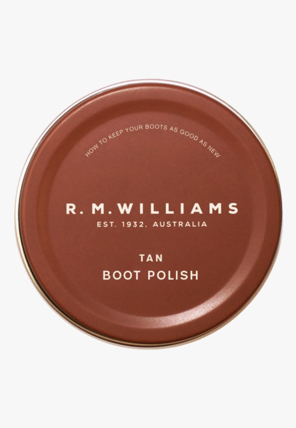 R.M. Williams FOOTWEAR - Shoe Care Polish Tan RM Williams Stockmans Boot Polish 70ml