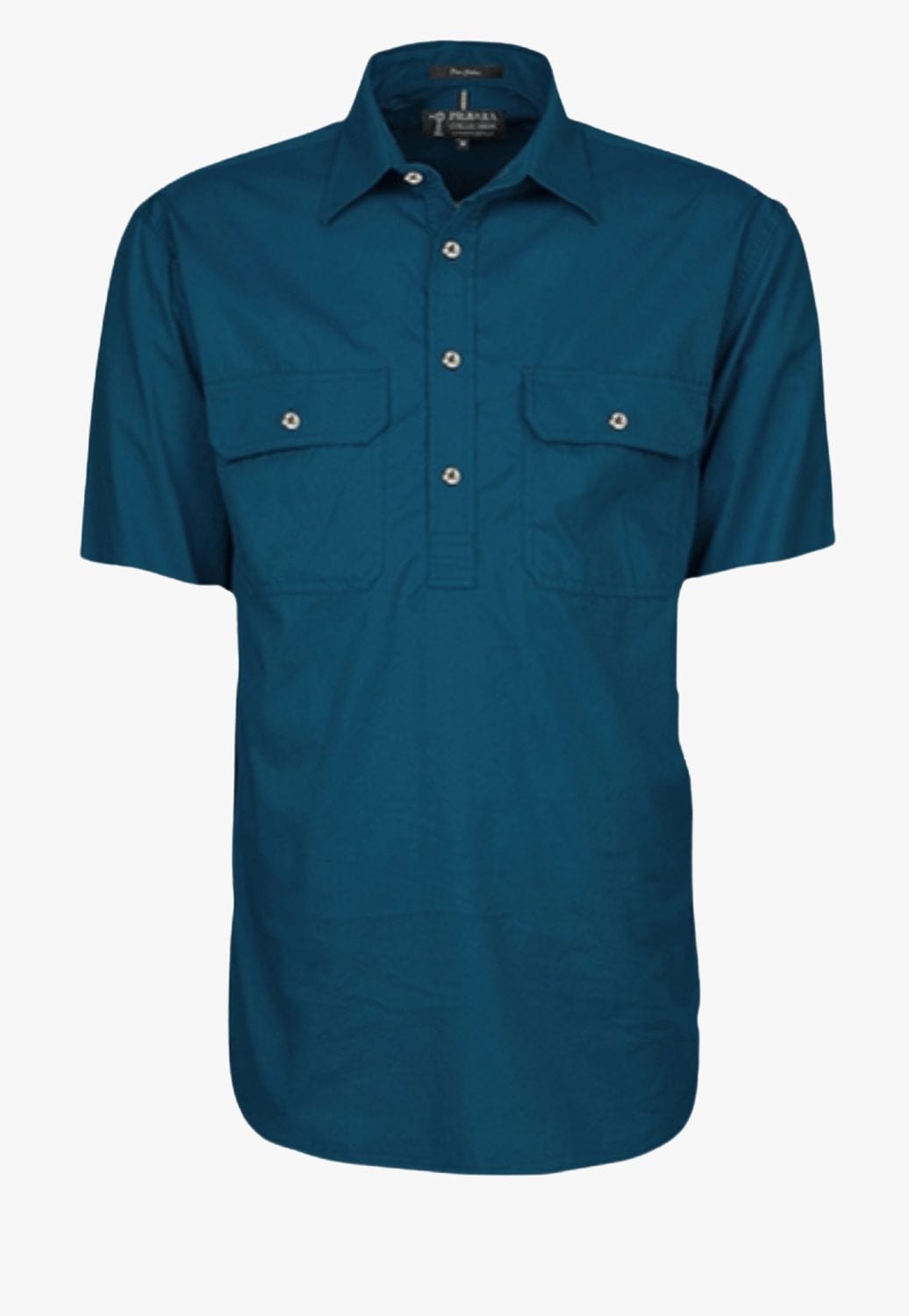 Ritemate WORKWEAR - Mens Shirts Pilbara Mens C/Front S/Sleeve Work Shirt RM200CFS