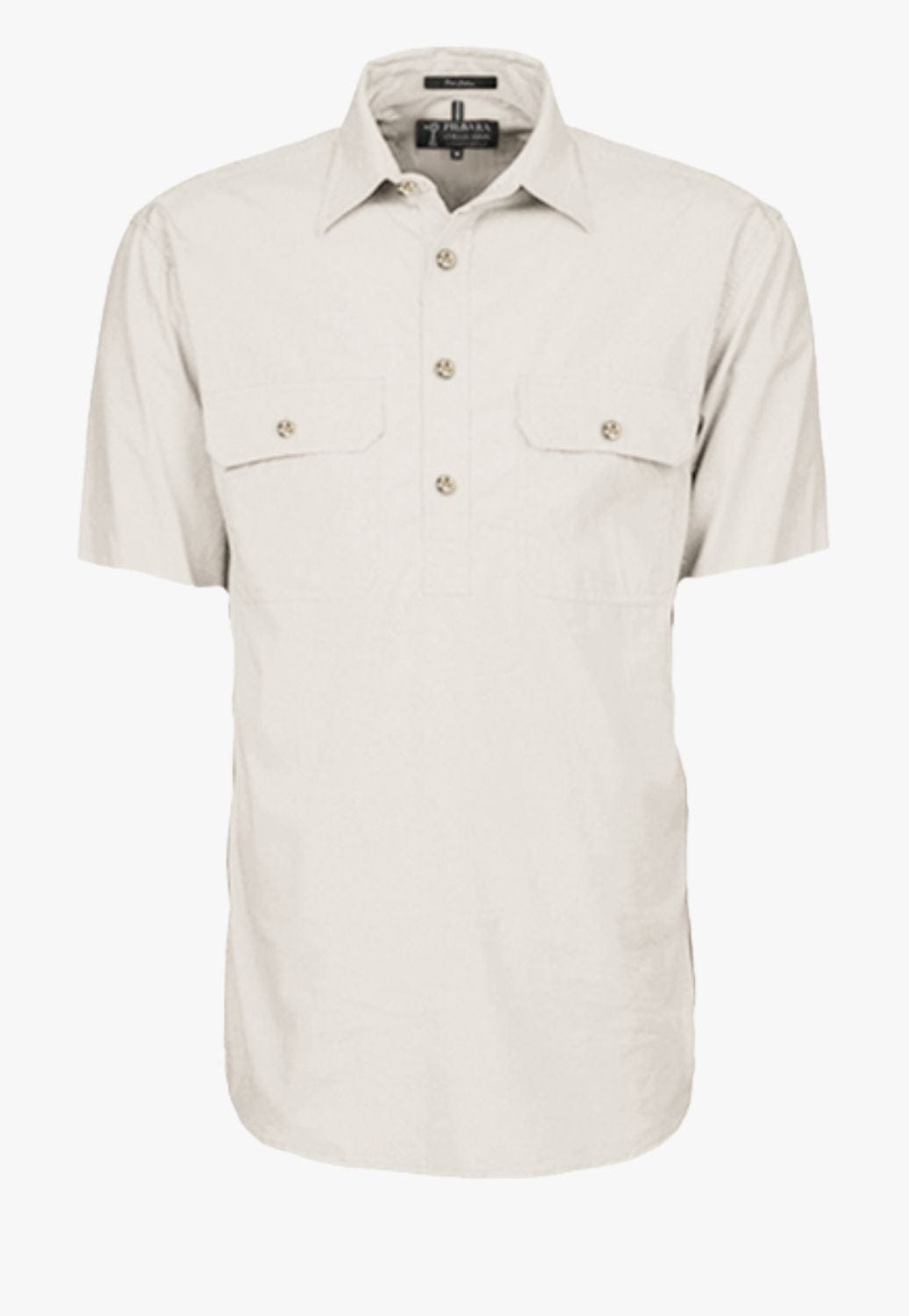 Ritemate WORKWEAR - Mens Shirts Pilbara Mens C/Front S/Sleeve Work Shirt RM200CFS