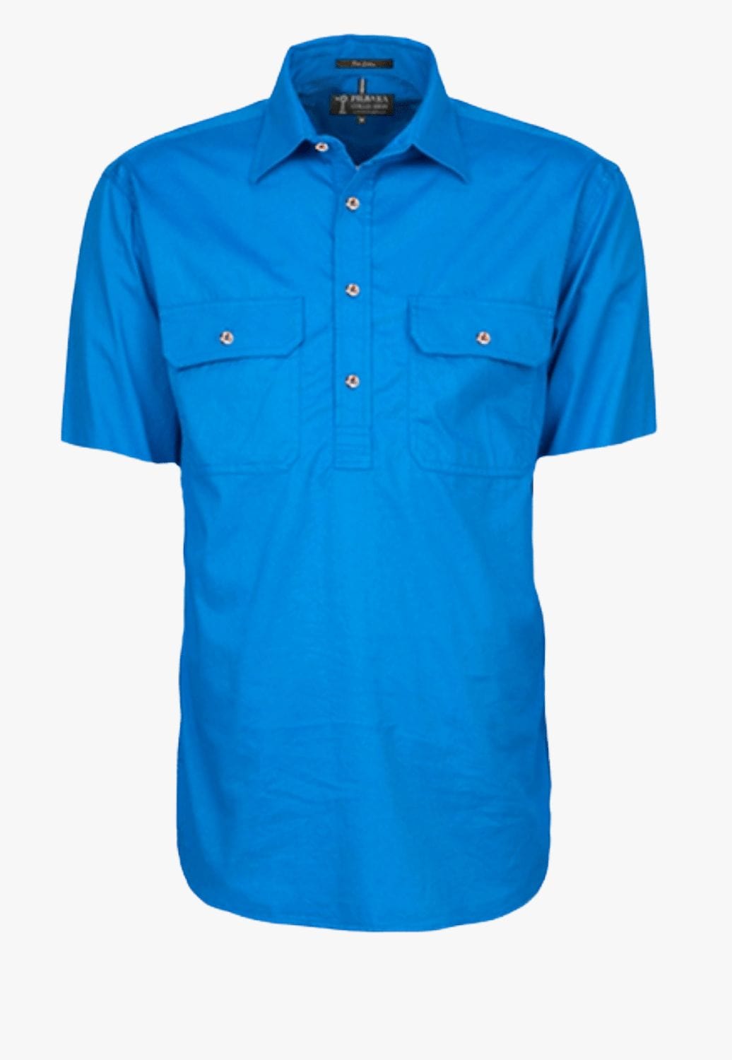 Ritemate WORKWEAR - Mens Shirts Pilbara Mens Closed Front Short Sleeve Work Shirt RM200CFS