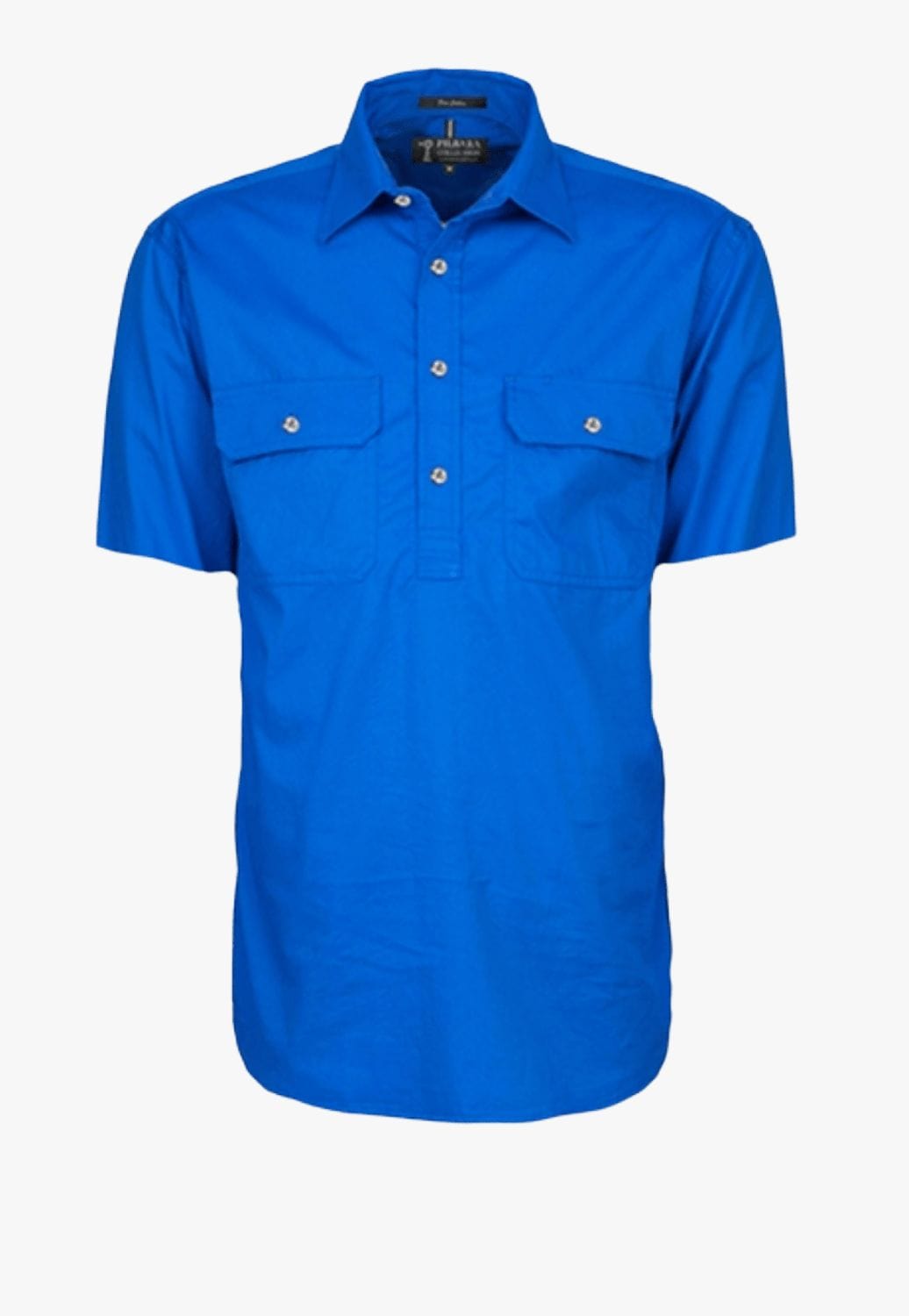 Ritemate WORKWEAR - Mens Shirts Pilbara Mens Closed Front Short Sleeve Work Shirt RM200CFS