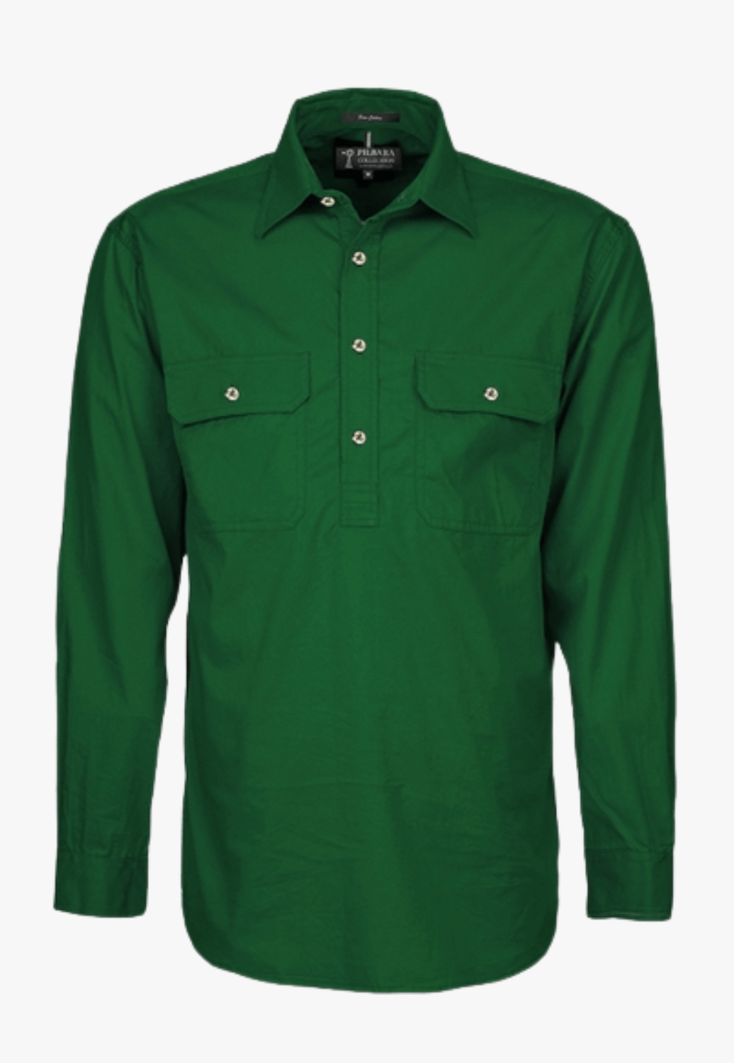 Ritemate WORKWEAR - Mens Shirts Pilbara Mens Closed Front Work Shirt RM200CF