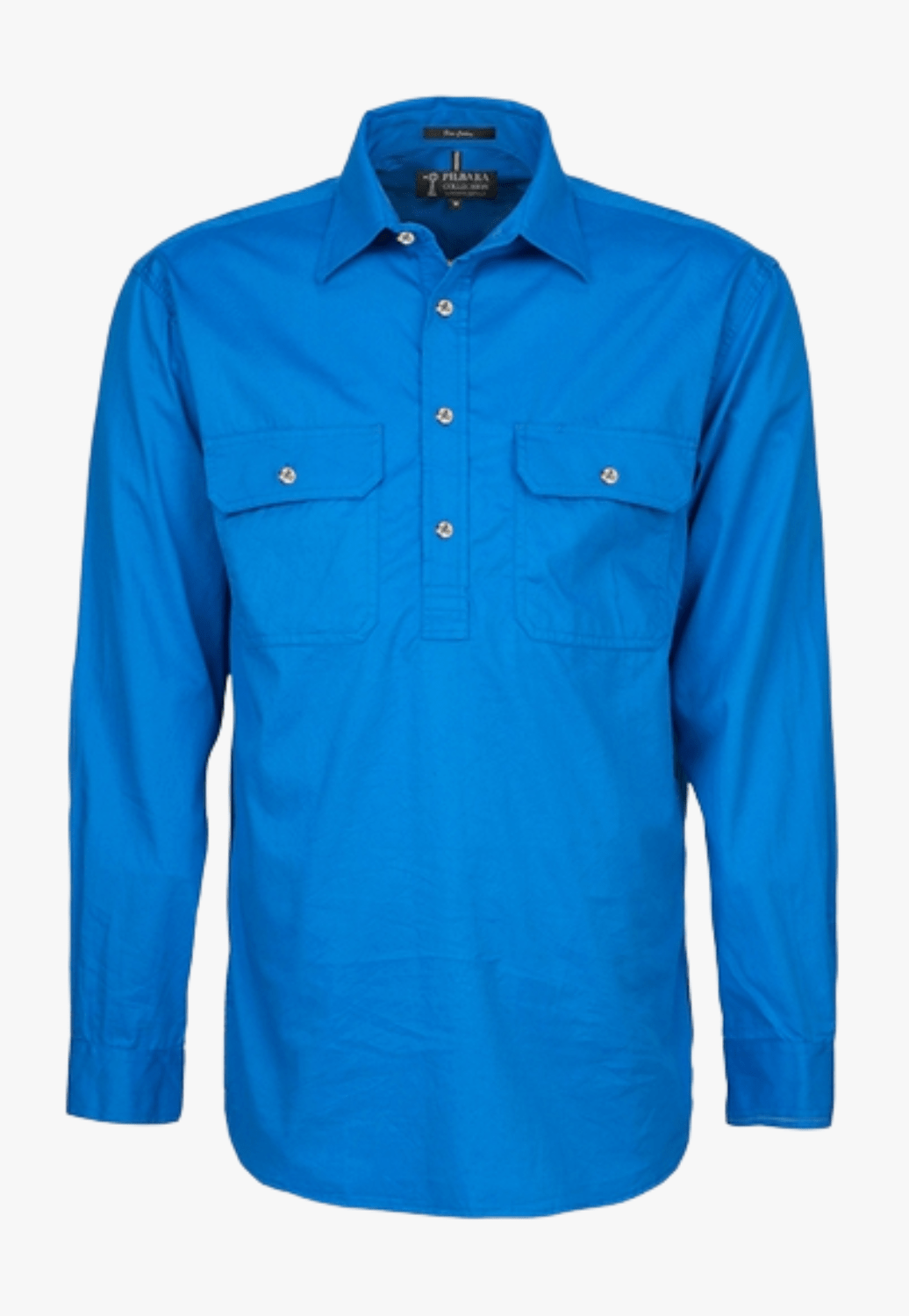 Ritemate WORKWEAR - Mens Shirts Pilbara Mens Closed Front Work Shirt RM200CF
