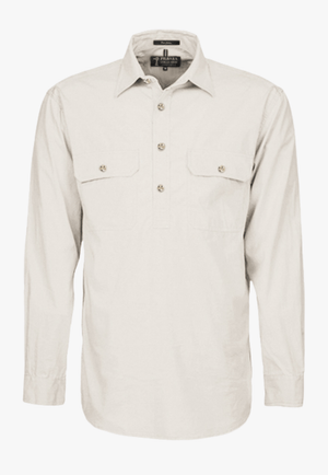 Ritemate WORKWEAR - Mens Shirts Pilbara Mens Closed Front Work Shirt RM200CF
