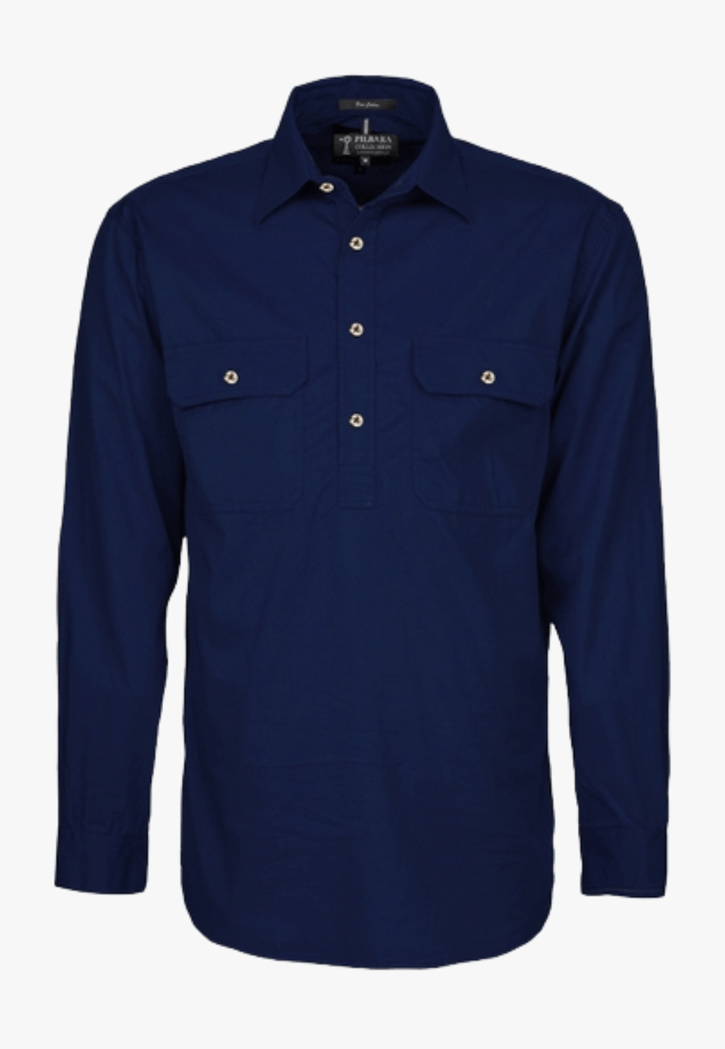 Ritemate WORKWEAR - Mens Shirts Pilbara Mens Closed Front Work Shirt RM200CF