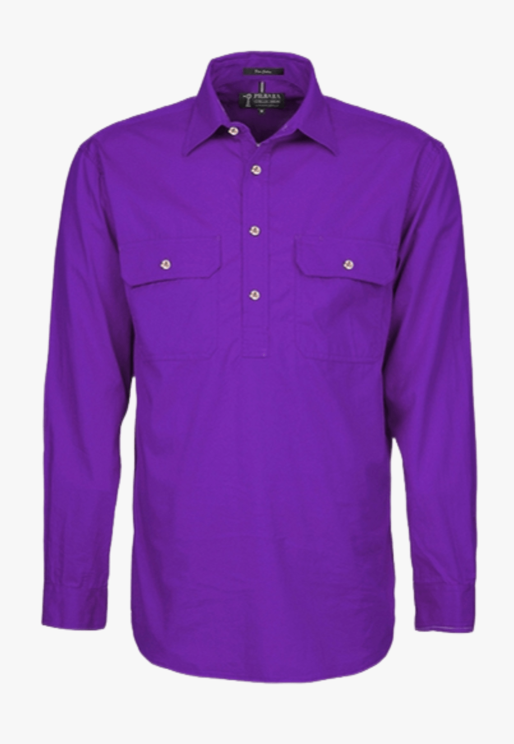 Ritemate WORKWEAR - Mens Shirts Pilbara Mens Closed Front Work Shirt RM200CF