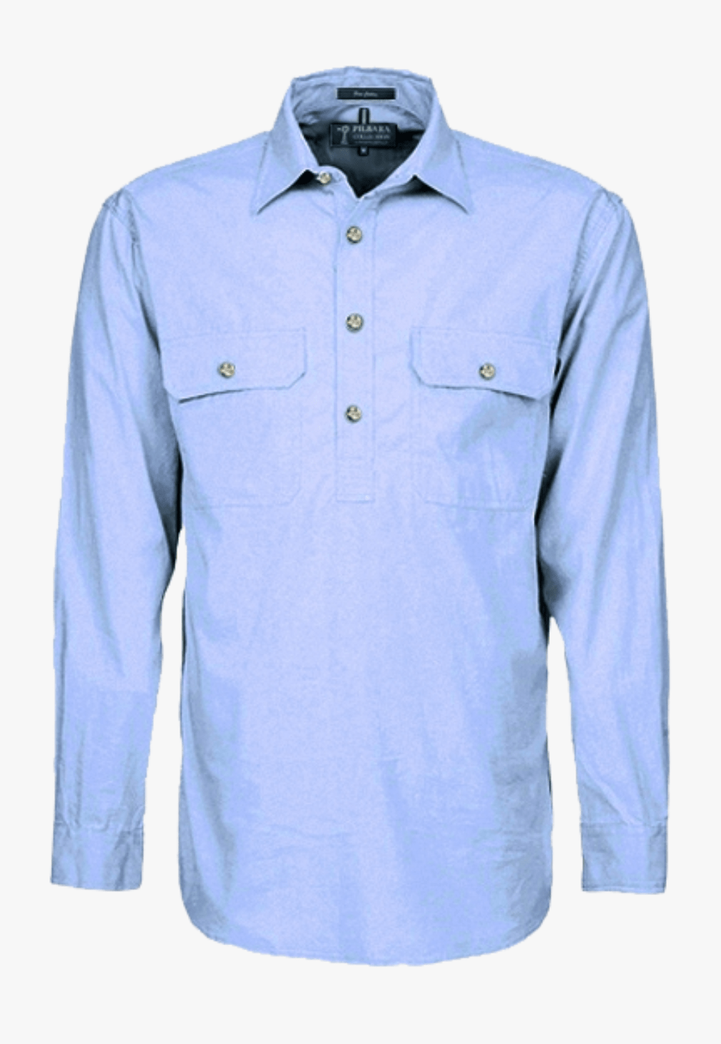 Ritemate WORKWEAR - Mens Shirts Pilbara Mens Closed Front Work Shirt RM200CF