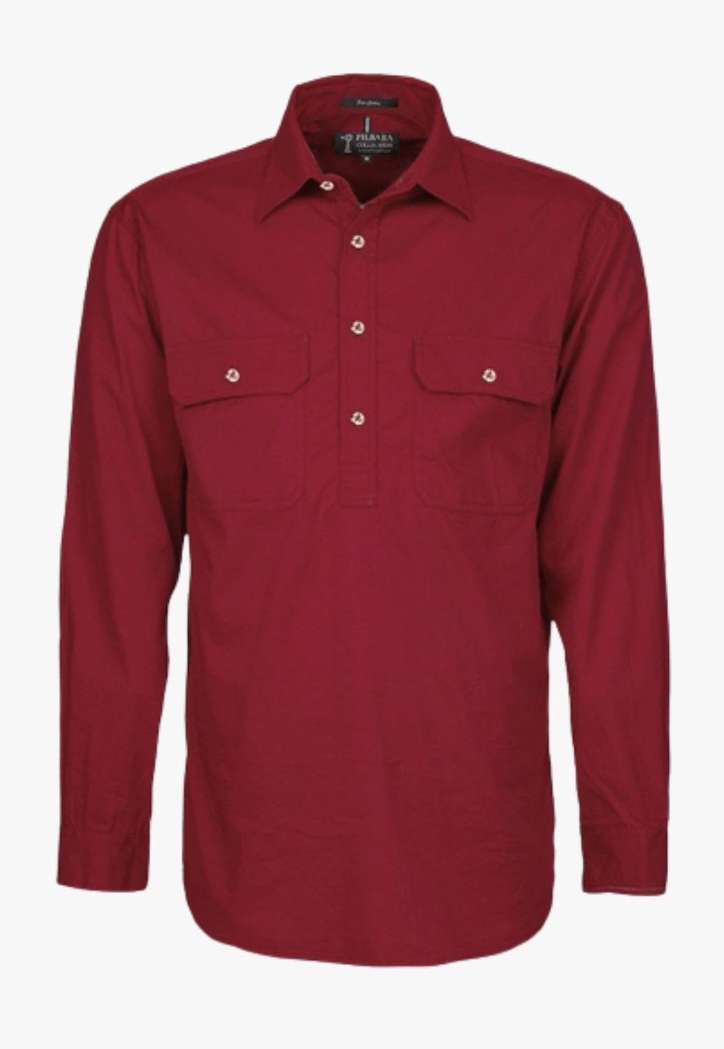 Ritemate WORKWEAR - Mens Shirts Pilbara Mens Closed Front Work Shirt RM200CF