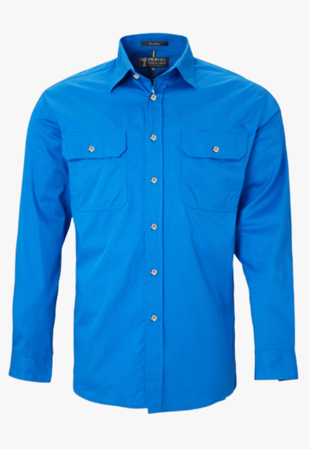 Ritemate WORKWEAR - Mens Shirts Pilbara Mens Open Front Shirt RM500BT