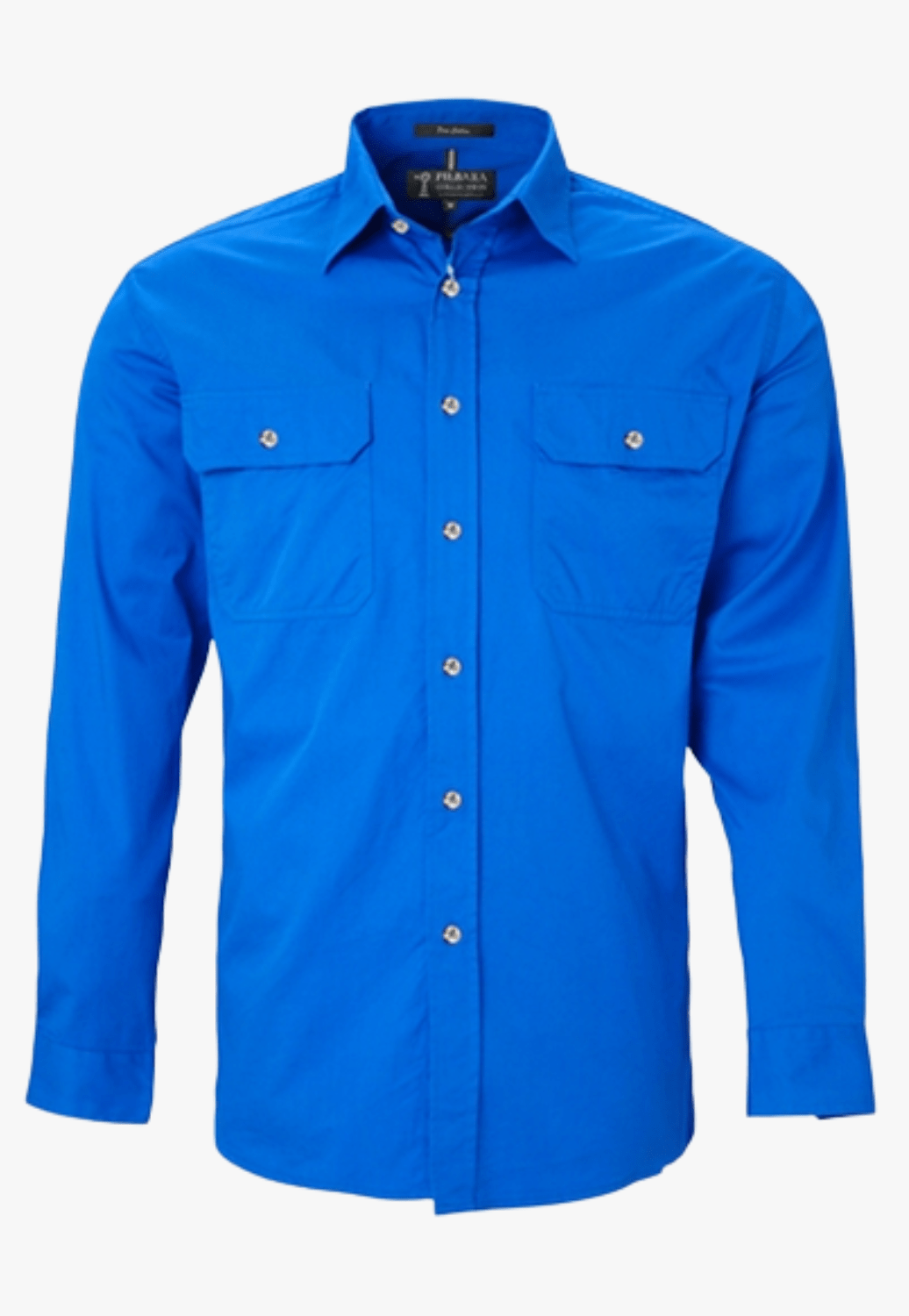 Ritemate WORKWEAR - Mens Shirts Pilbara Mens Open Front Shirt RM500BT