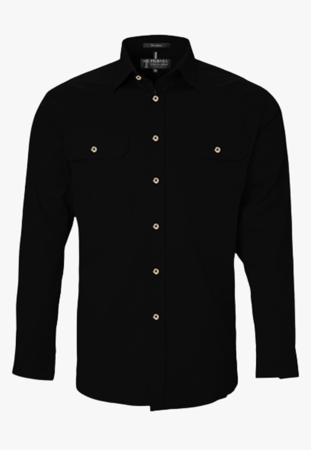 Ritemate WORKWEAR - Mens Shirts Pilbara Mens Open Front Shirt RM500BT