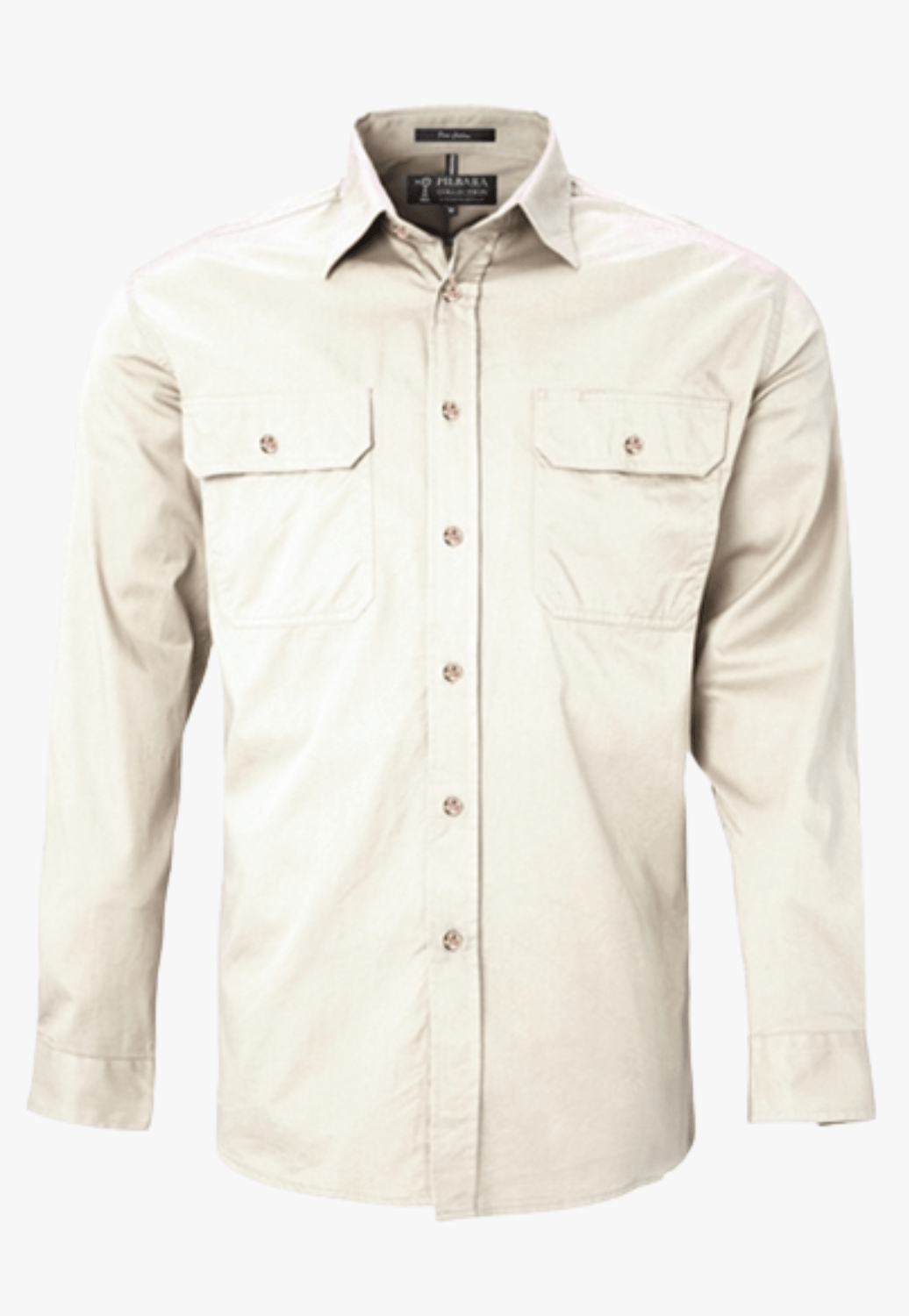 Ritemate WORKWEAR - Mens Shirts Pilbara Mens Open Front Shirt RM500BT