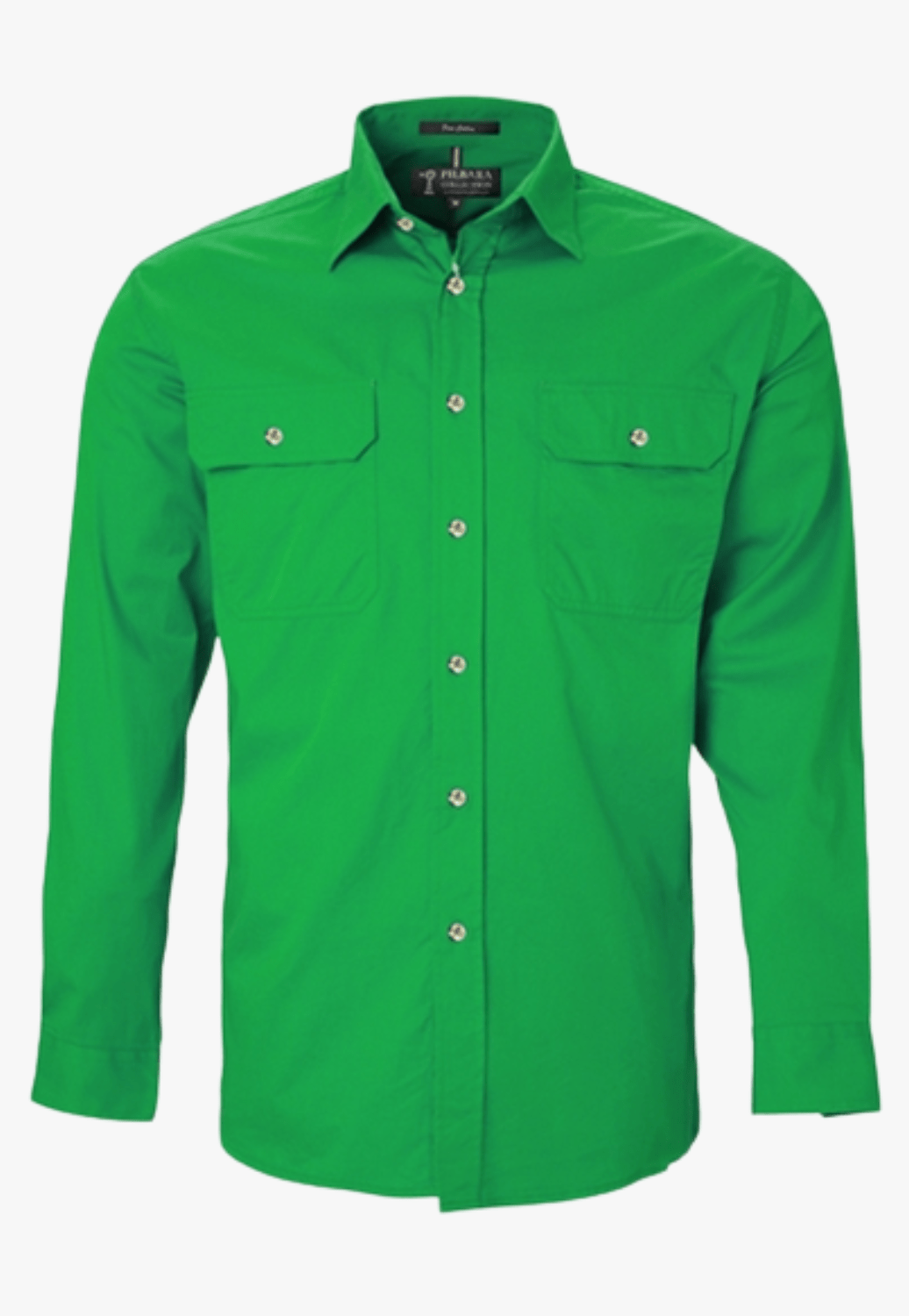 Ritemate WORKWEAR - Mens Shirts Pilbara Mens Open Front Shirt RM500BT