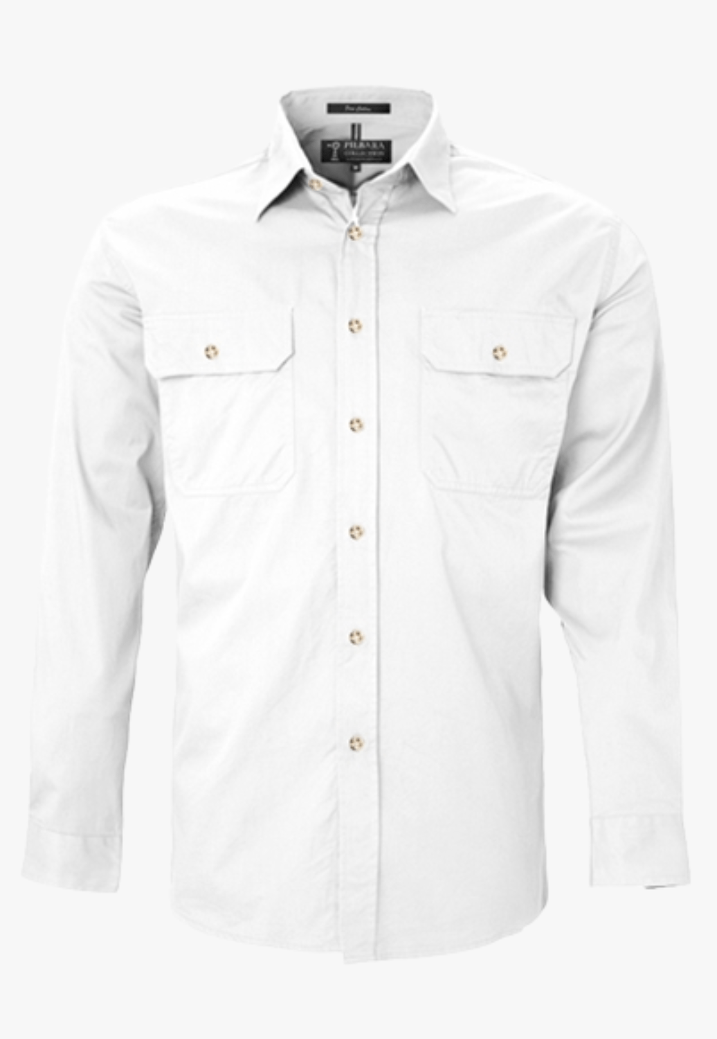 Ritemate WORKWEAR - Mens Shirts Pilbara Mens Open Front Shirt RM500BT