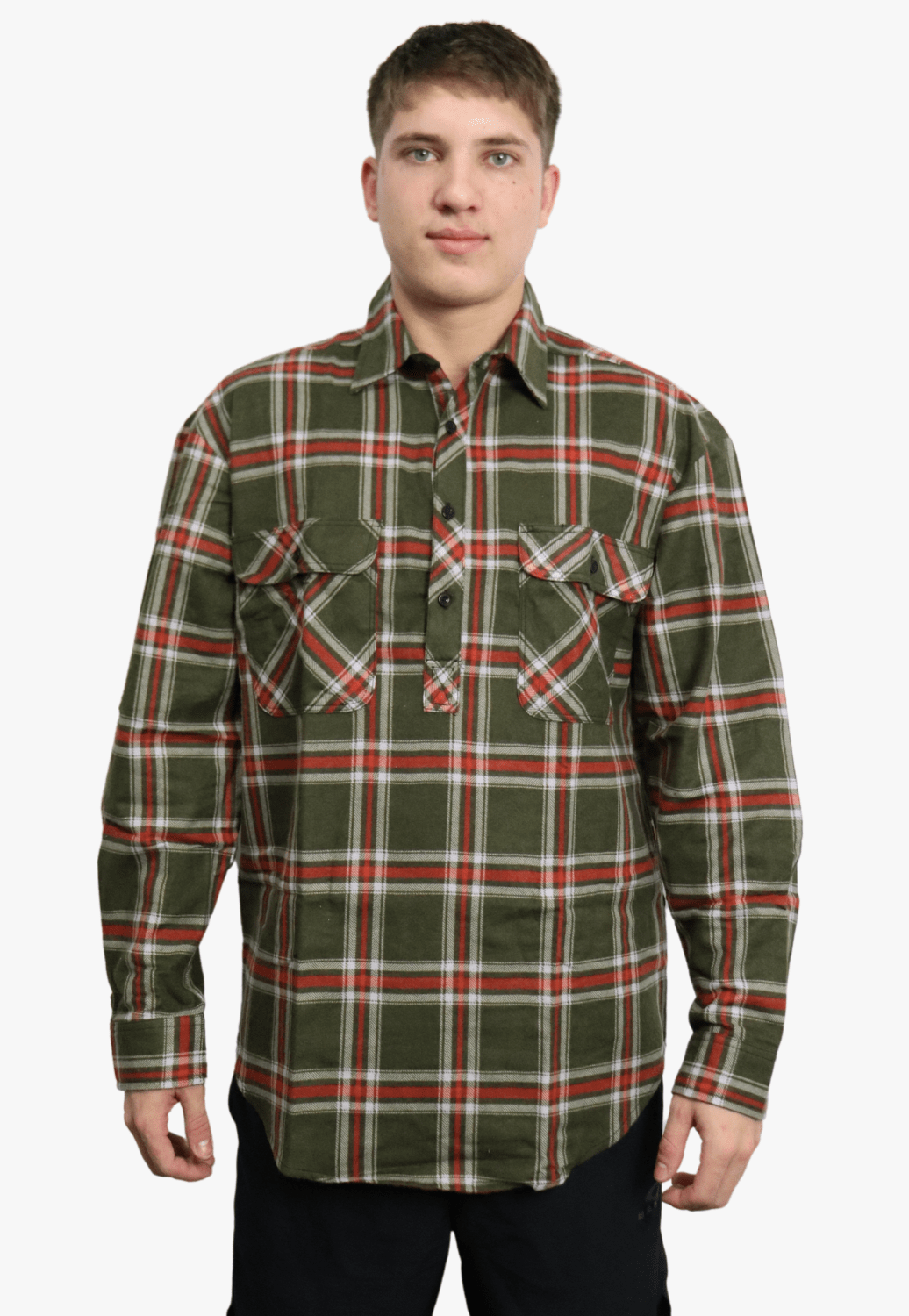 Ritemate WORKWEAR - Mens Shirts Ritemate Closed Front Flannelette Shirt