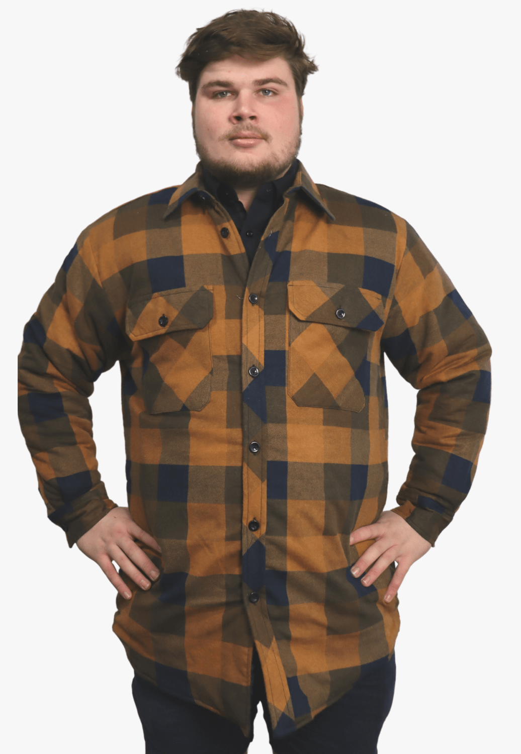 Ritemate WORKWEAR - Mens Jackets Ritemate Flannelette Quilted Shirt