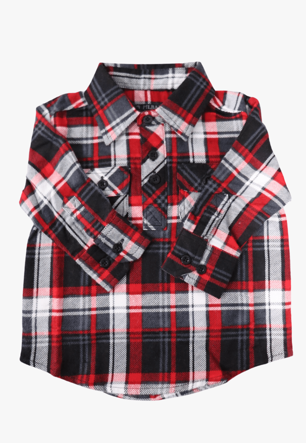Ritemate CLOTHING-Kids Unisex Shirts Ritemate Kids Closed Front Flannelette Shirt