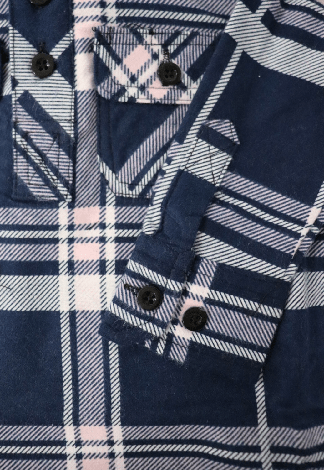 Ritemate CLOTHING-Kids Unisex Shirts Ritemate Kids Closed Front Flannelette Shirt