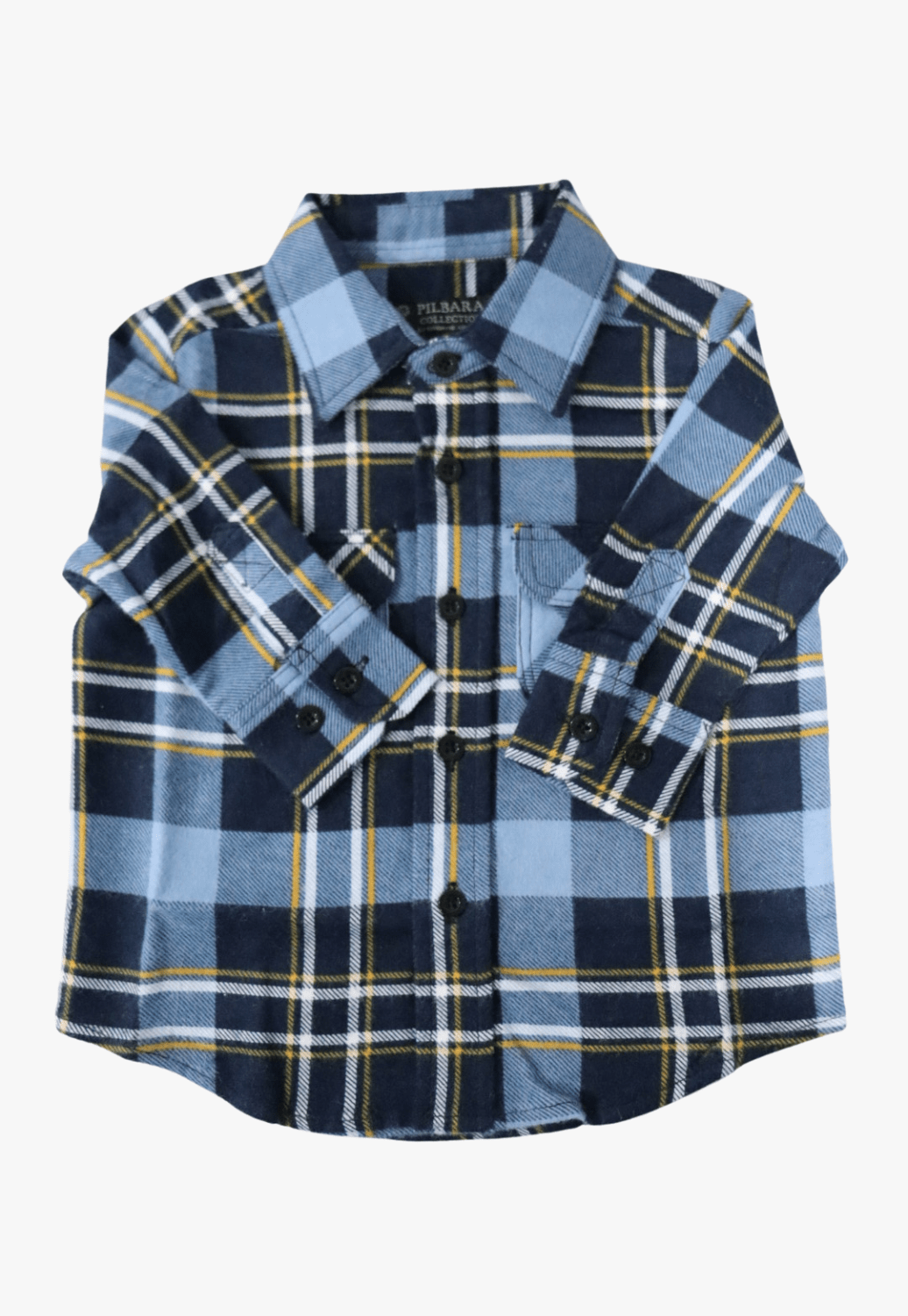 Ritemate CLOTHING-Kids Unisex Shirts Ritemate Kids Open Front Flannelette Shirt