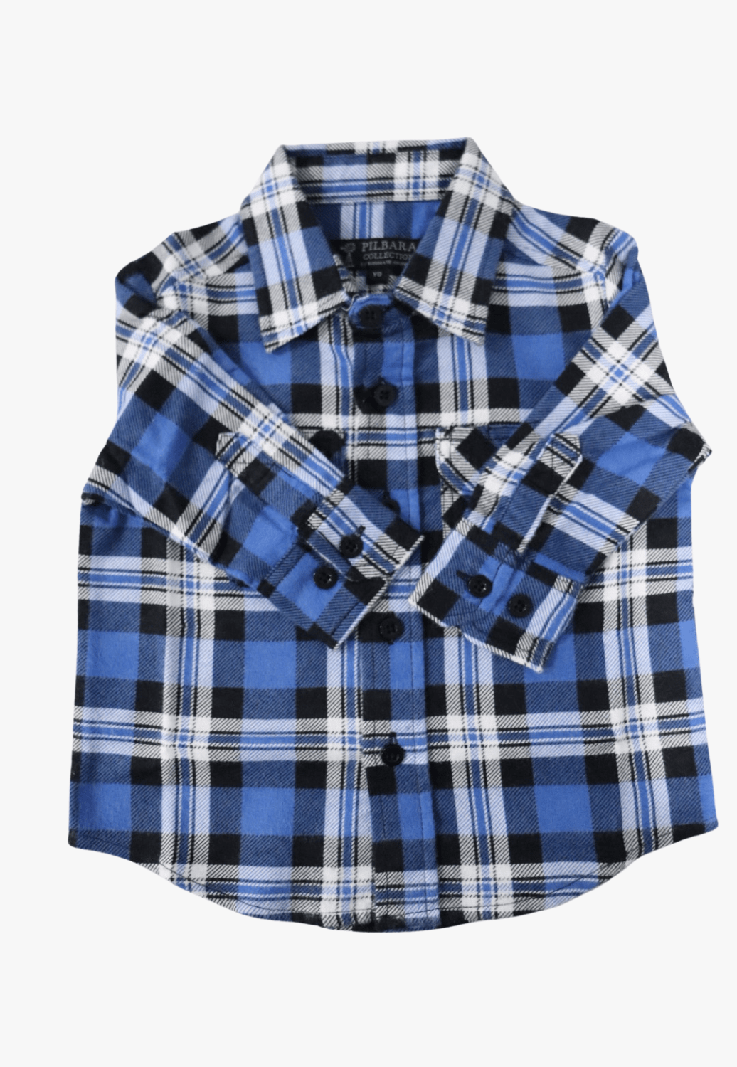 Ritemate CLOTHING-Kids Unisex Shirts Ritemate Kids Open Front Flannelette Shirt