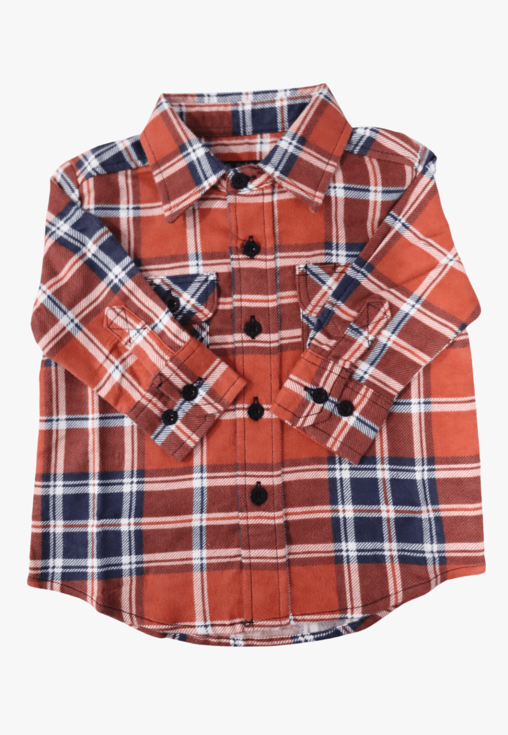 Ritemate CLOTHING-Kids Unisex Shirts Ritemate Kids Open Front Flannelette Shirt
