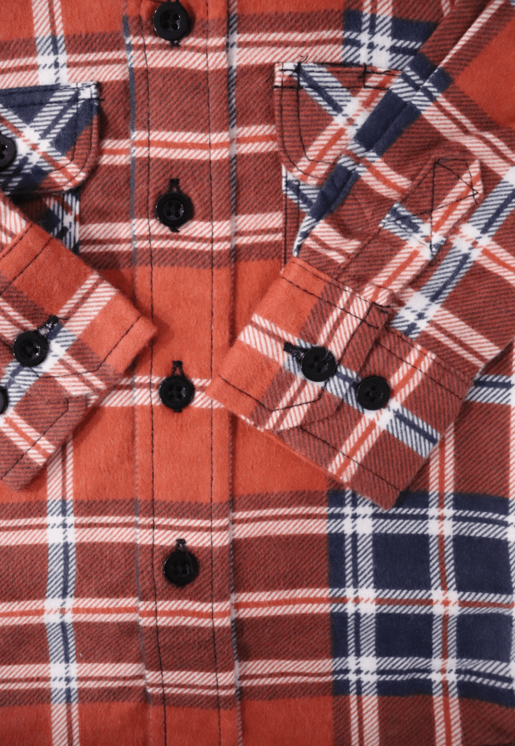 Ritemate CLOTHING-Kids Unisex Shirts Ritemate Kids Open Front Flannelette Shirt