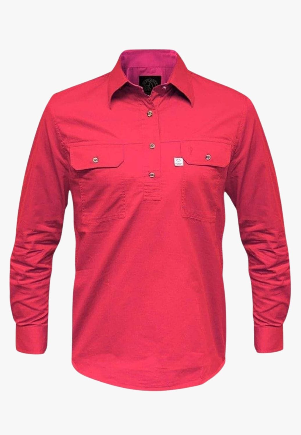 Ritemate WORKWEAR - Mens Shirts Ritemate Mens Closed Front Aus Cotton Shirt