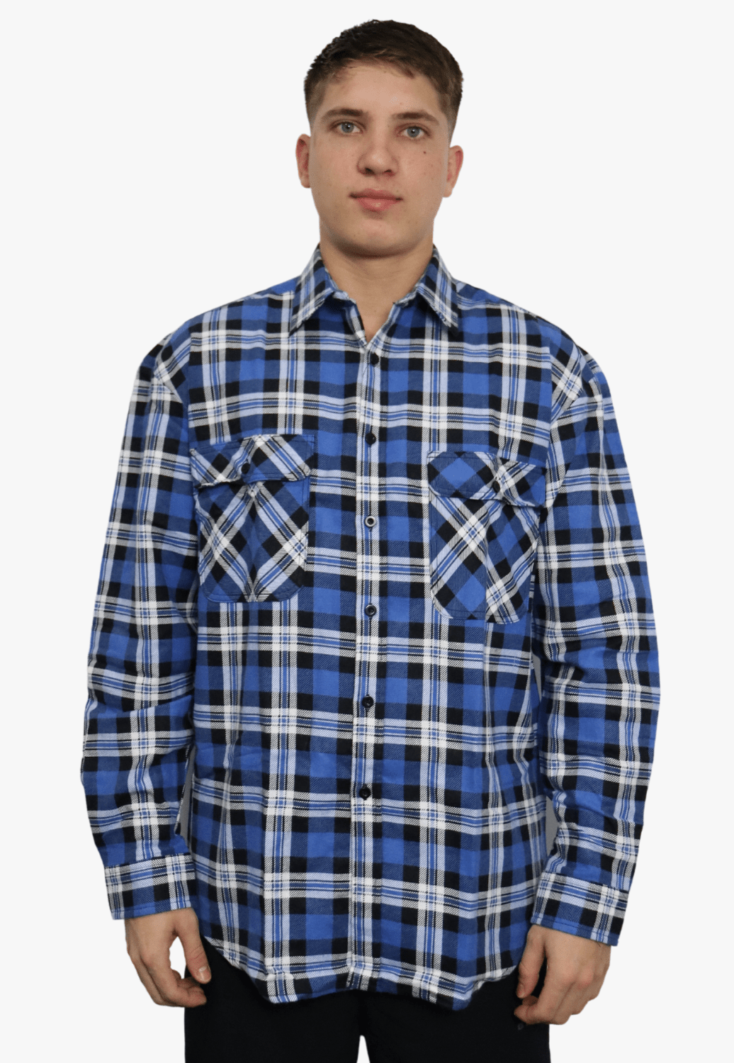Ritemate WORKWEAR - Mens Shirts Ritemate Open Front Flannelette Shirt
