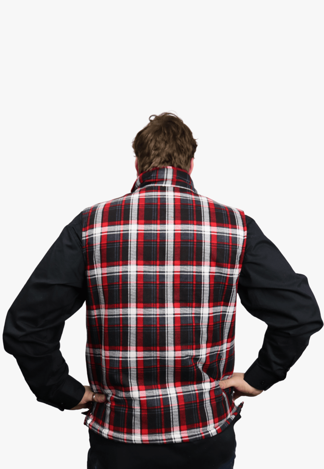 Ritemate WORKWEAR - Mens Jackets Ritemate Zipper Flannelette Quilted Vest