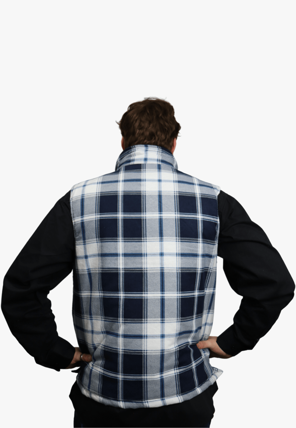 Ritemate WORKWEAR - Mens Jackets Ritemate Zipper Flannelette Quilted Vest