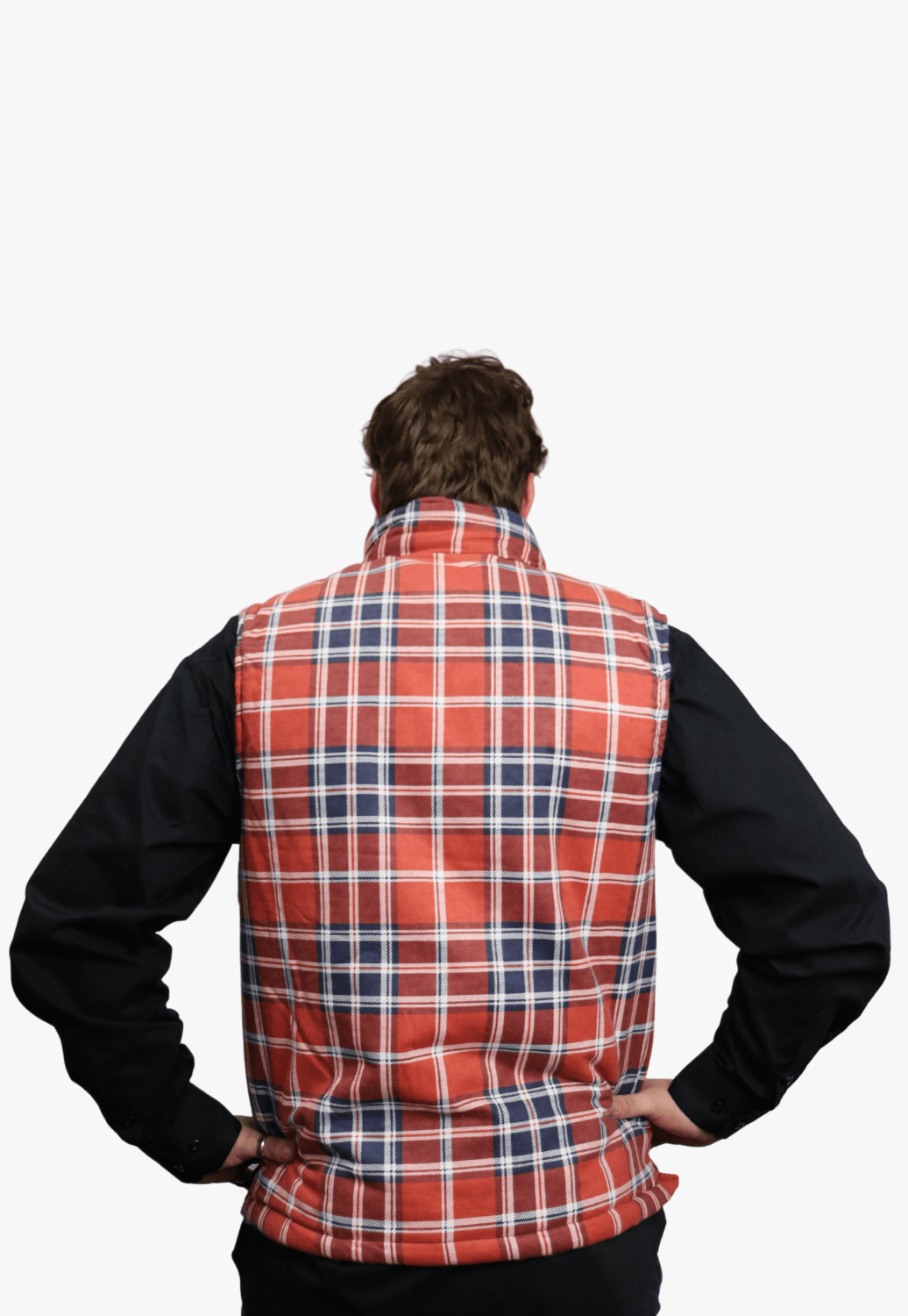 Ritemate WORKWEAR - Mens Jackets Ritemate Zipper Flannelette Quilted Vest