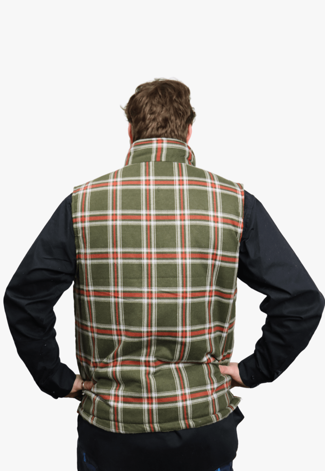 Ritemate WORKWEAR - Mens Jackets Ritemate Zipper Flannelette Quilted Vest
