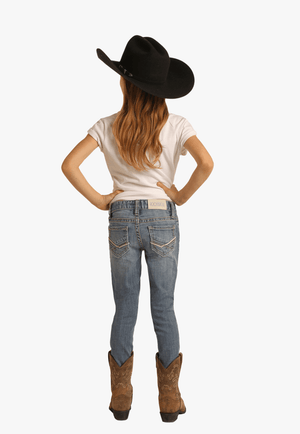 Rock and Roll CLOTHING-Girls Jeans Rock and Roll Girls Skinny Jean