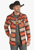 Rock and Roll CLOTHING-Mens Jackets Rock and Roll Mens Aztec Shirt Jacket