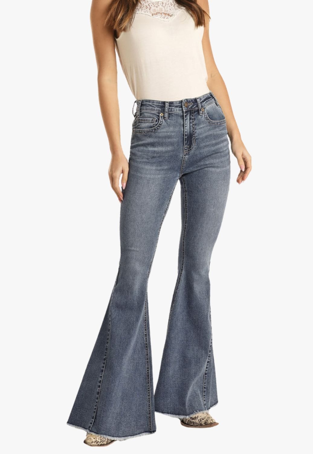 Rock and Roll CLOTHING-Womens Jeans Rock and Roll Womens Jean