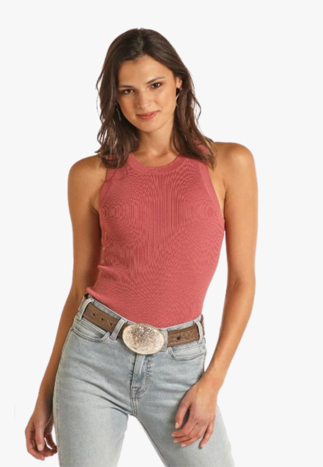 Rock and Roll CLOTHING-Womens Singlets Tank Tops Rock And Roll Womens Tank