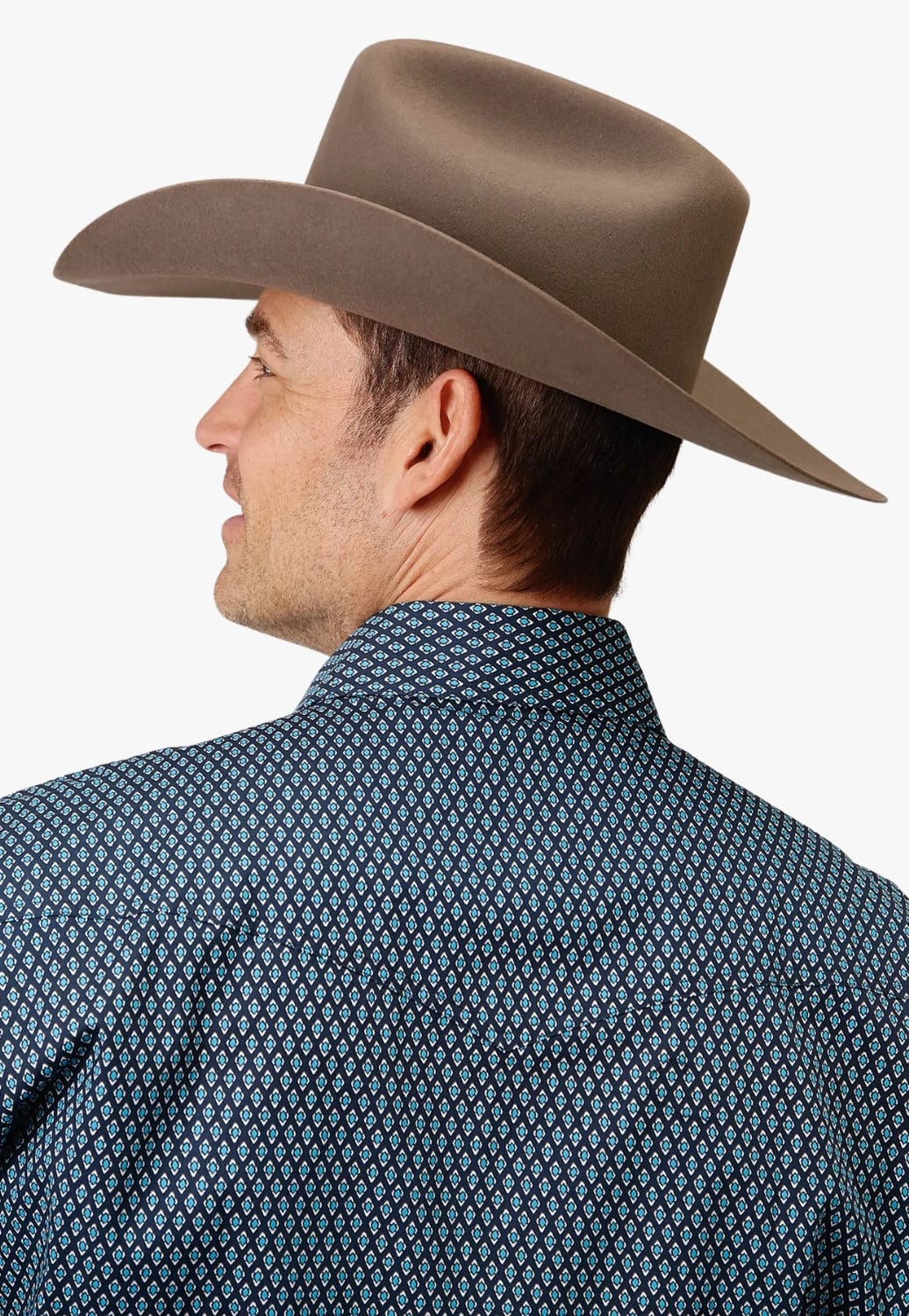 Roper CLOTHING-Mens Long Sleeve Shirts Roper Mens Amarillo Collection Long Sleeve Shirt