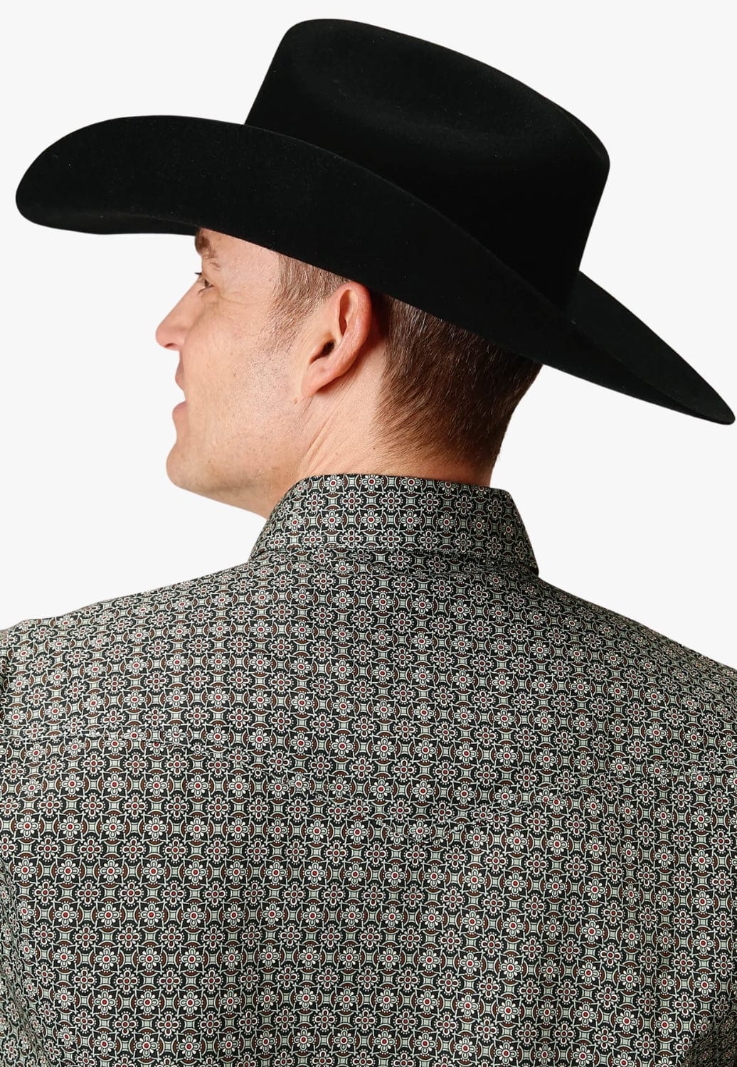 Roper CLOTHING-Mens Long Sleeve Shirts Roper Mens Amarillo Collection Long Sleeve Shirt