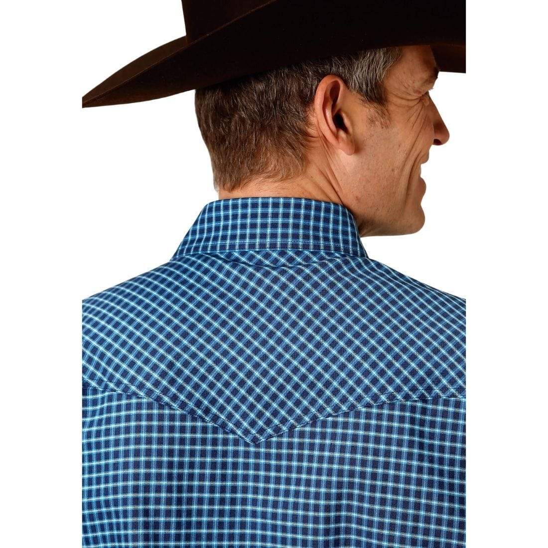 Roper CLOTHING-Mens Long Sleeve Shirts Roper Mens Amarillo Long Sleeve Shirt