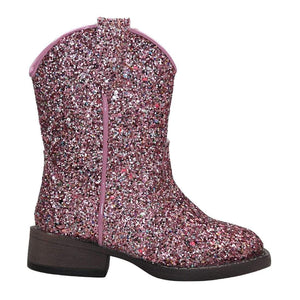 Roper FOOTWEAR - Kids Western Boots Roper Toddler Glitter Galore Boot