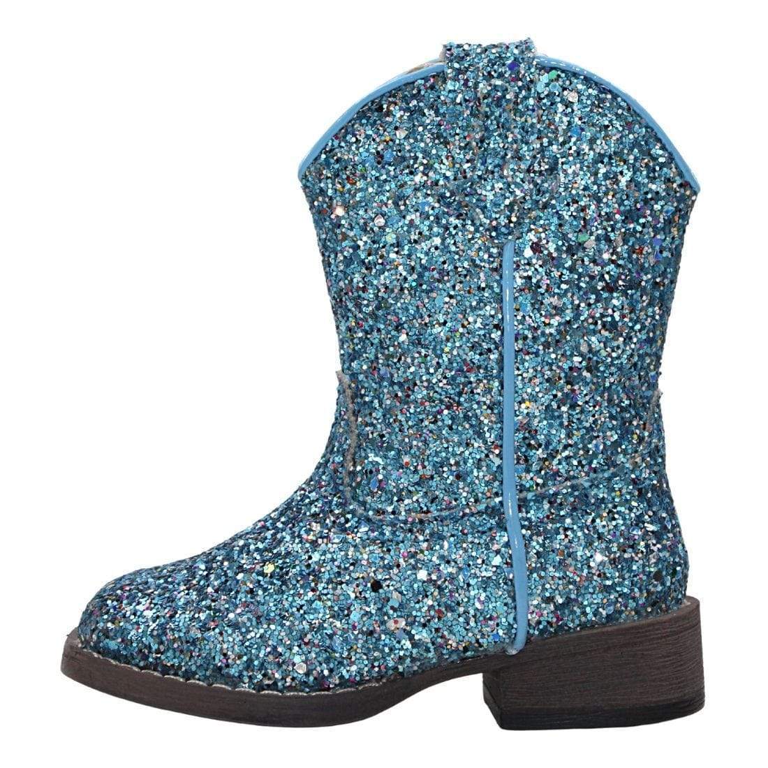 Roper FOOTWEAR - Kids Western Boots Roper Toddler Glitter Galore Boot