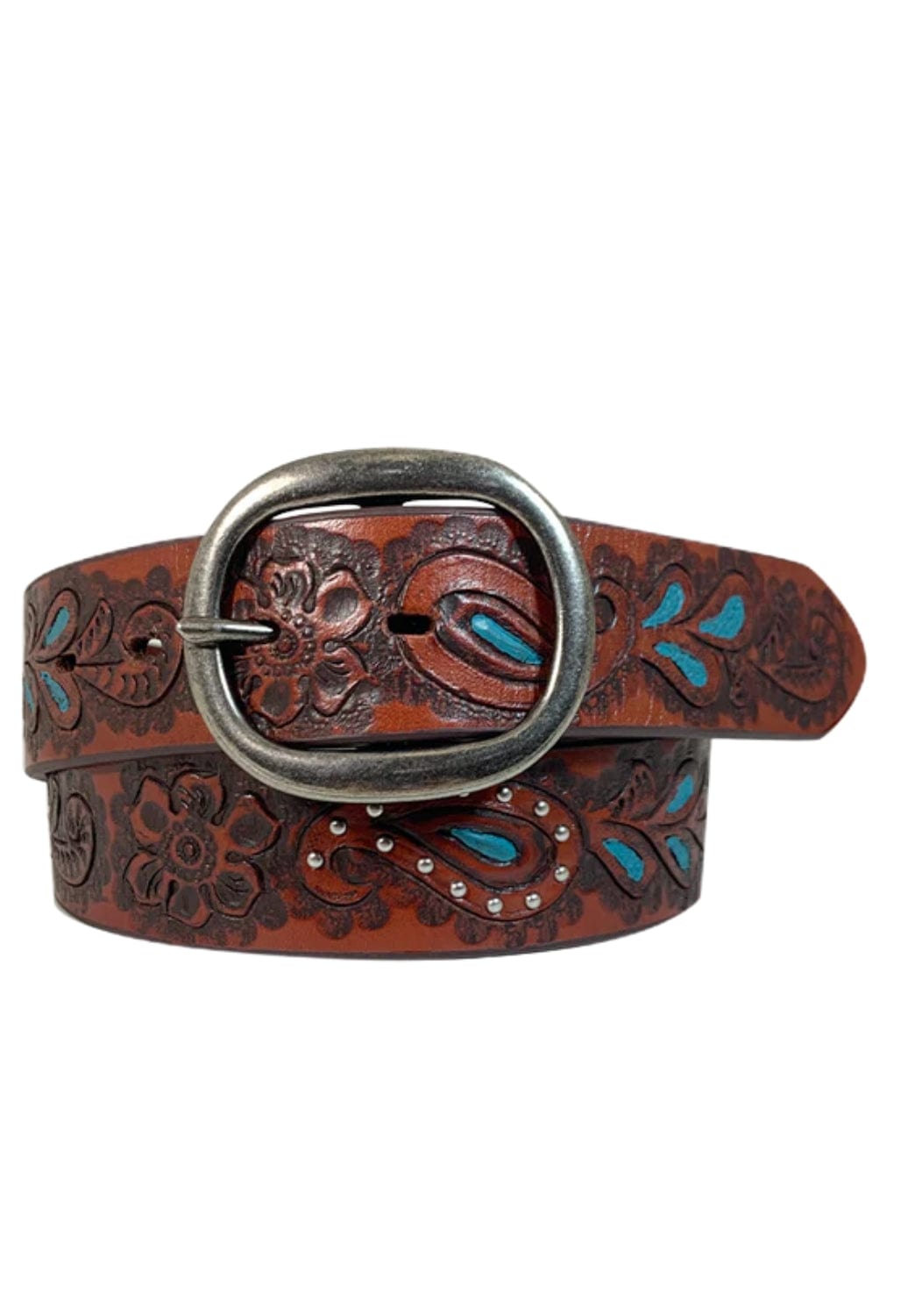 Roper CLOTHING-Womens Belts Roper Womens Paisley Floral Belt