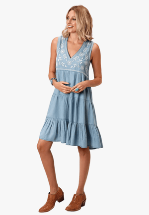 Roper CLOTHING-Womens Dresses Roper Womens Studio West Collection Dress