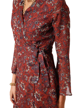 Roper CLOTHING-Womens Dresses Roper Womens Studio West Long Sleeve Dress