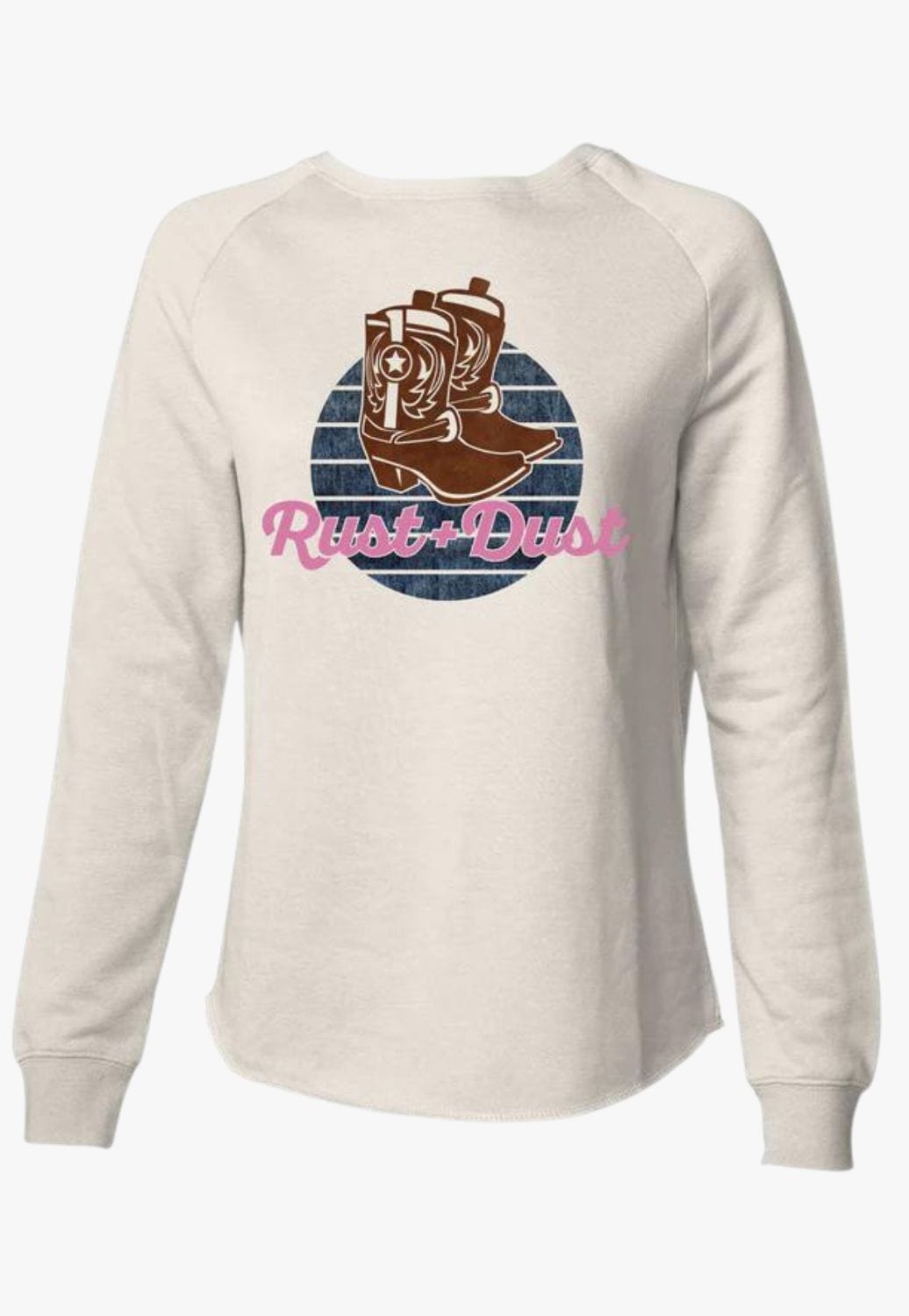 Rust and Dust CLOTHING-Womens Pullovers Rust & Dust Womens Oakley Fleece Crew