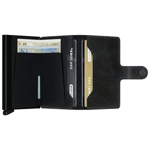 Secrid ACCESSORIES-Mens Wallets Black Secrid Mini Wallet