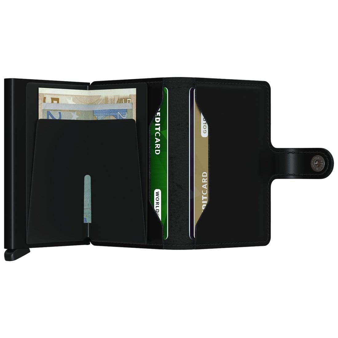 Secrid ACCESSORIES-Mens Wallets Matt Black Secrid Mini Wallet