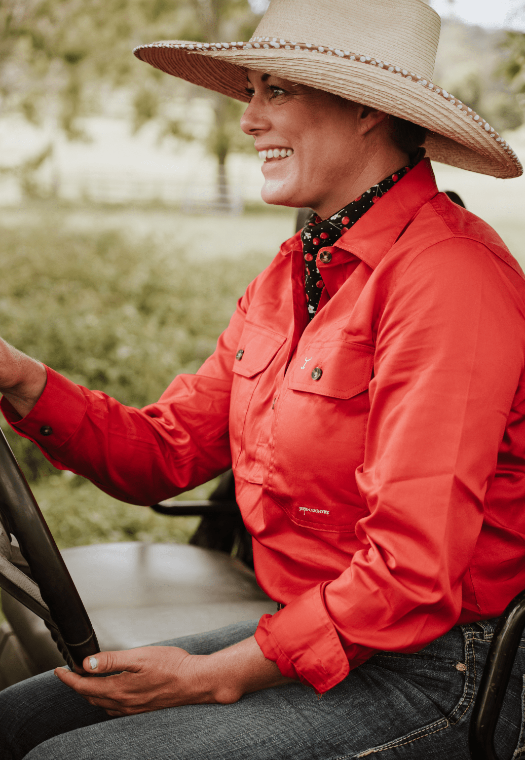 Sunbody HATS - Straw Sunbody Ava Bound Edge Hat